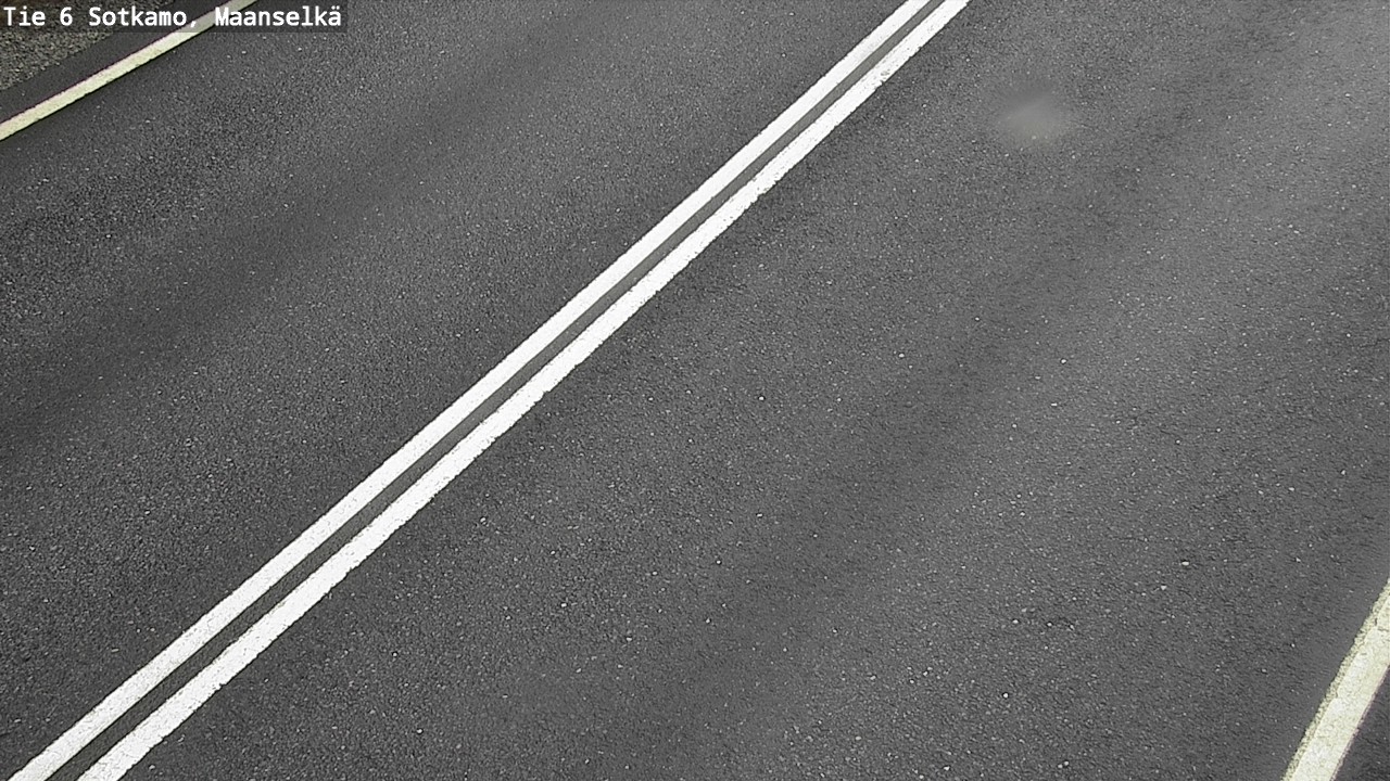 Weather Camera Image Väg 6 Sotkamo, Maanselkä, Sotkamo, Kainuu