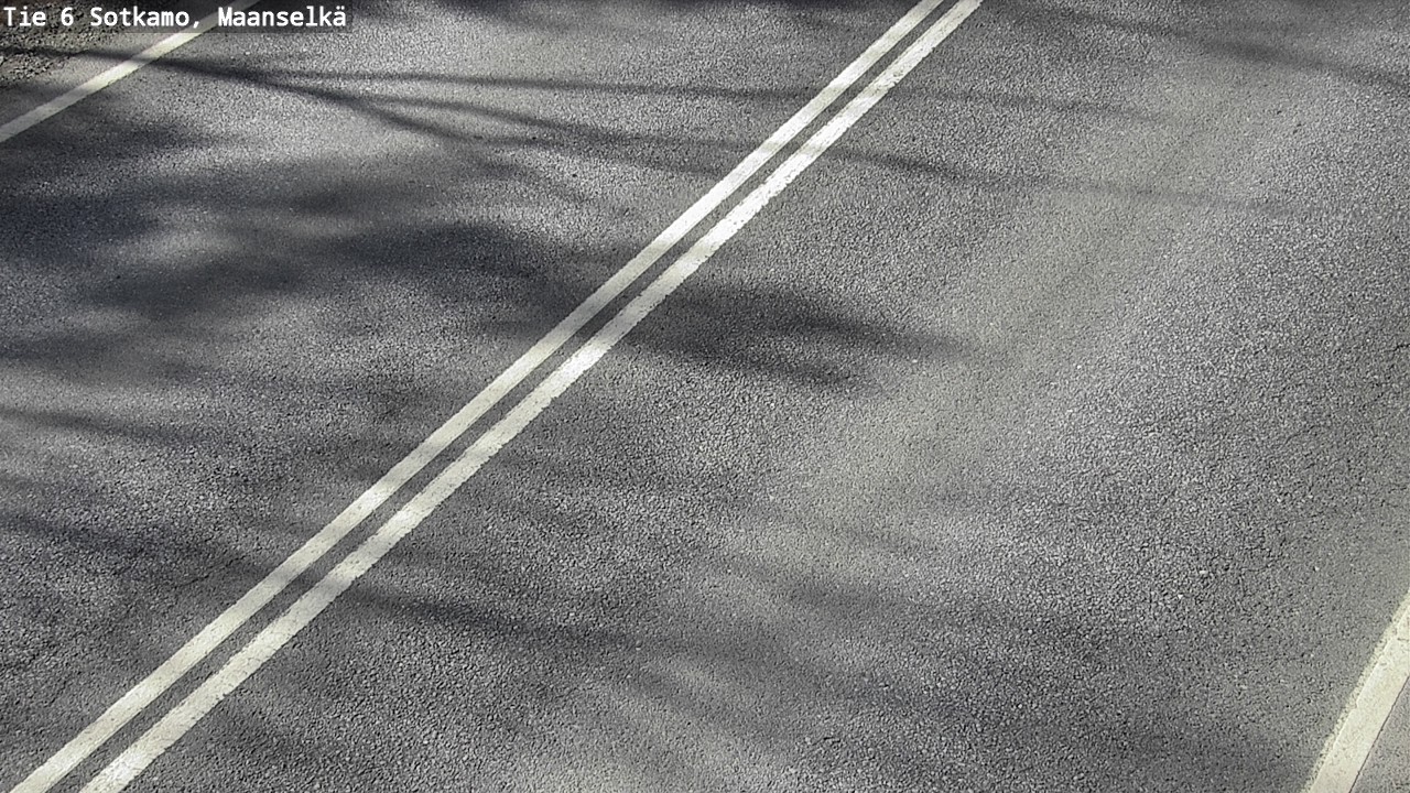 Weather Camera Image Väg 6 Sotkamo, Maanselkä, Sotkamo, Kainuu