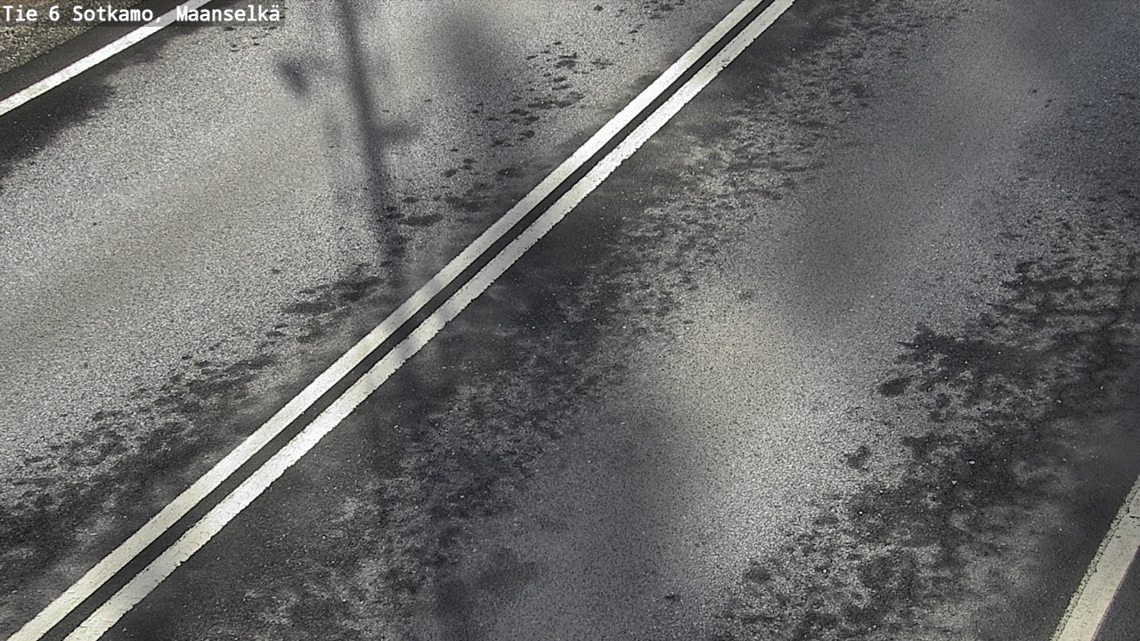 Weather Camera Image Väg 6 Sotkamo, Maanselkä, Sotkamo, Kainuu