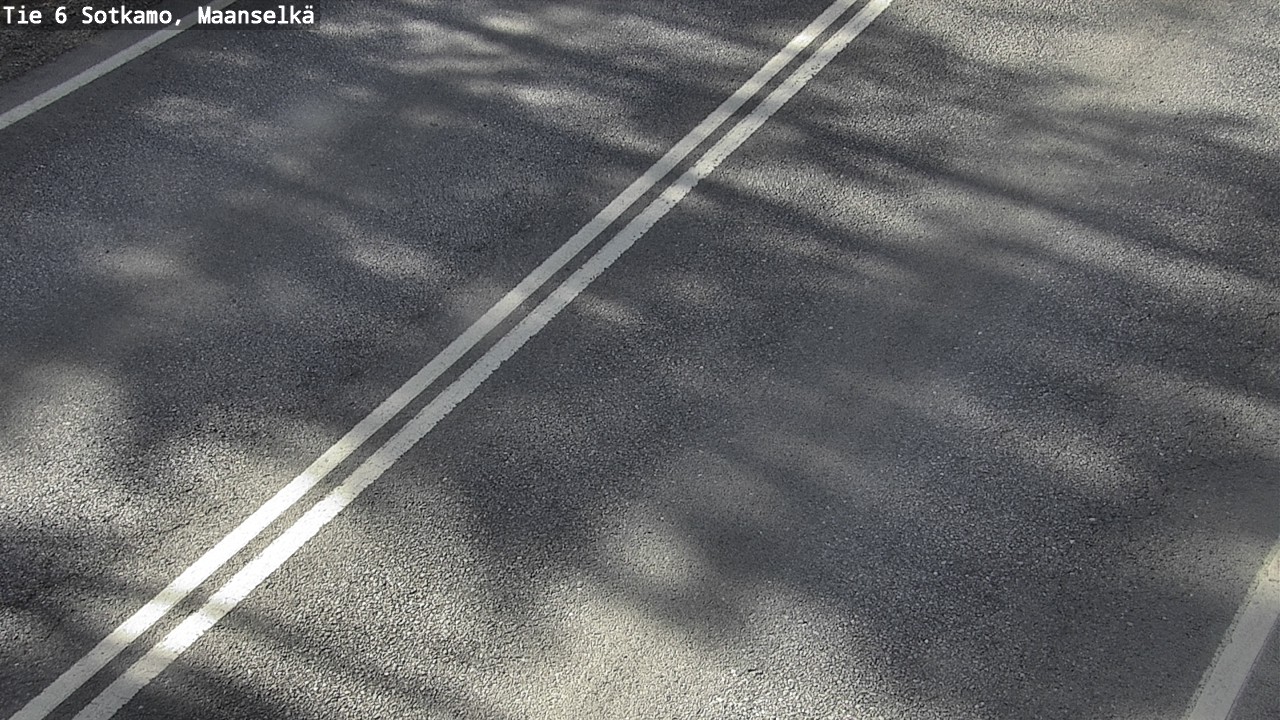 Weather Camera Image Väg 6 Sotkamo, Maanselkä, Sotkamo, Kainuu