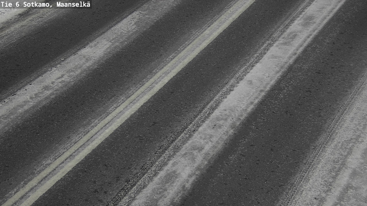 Weather Camera Image Väg 6 Sotkamo, Maanselkä, Sotkamo, Kainuu