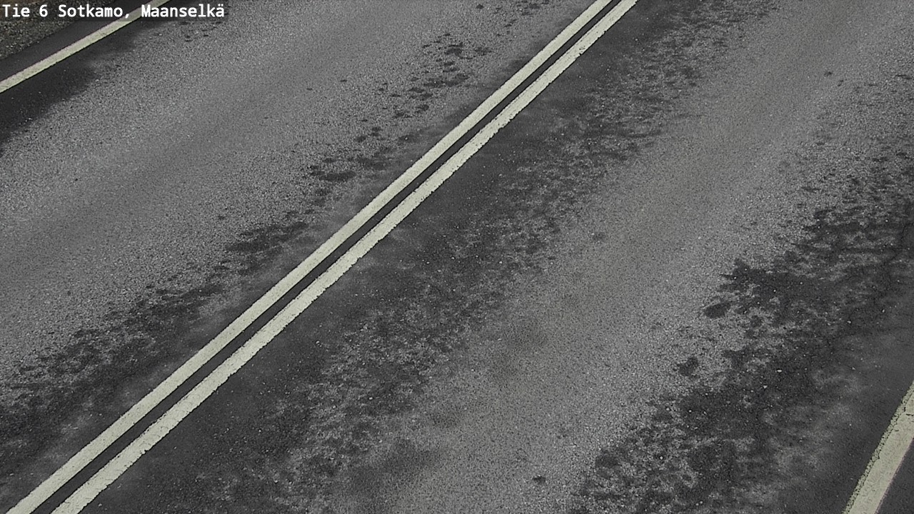 Weather Camera Image Väg 6 Sotkamo, Maanselkä, Sotkamo, Kainuu