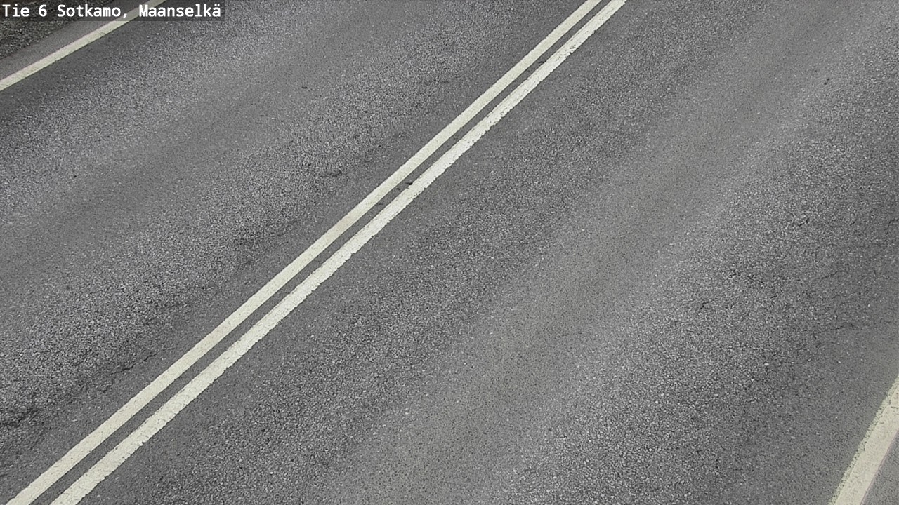 Weather Camera Image Väg 6 Sotkamo, Maanselkä, Sotkamo, Kainuu
