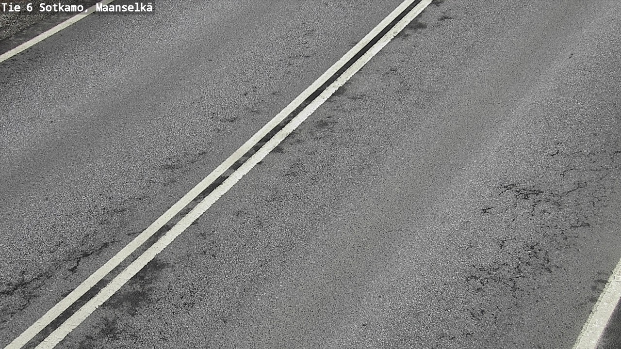 Weather Camera Image Väg 6 Sotkamo, Maanselkä, Sotkamo, Kainuu