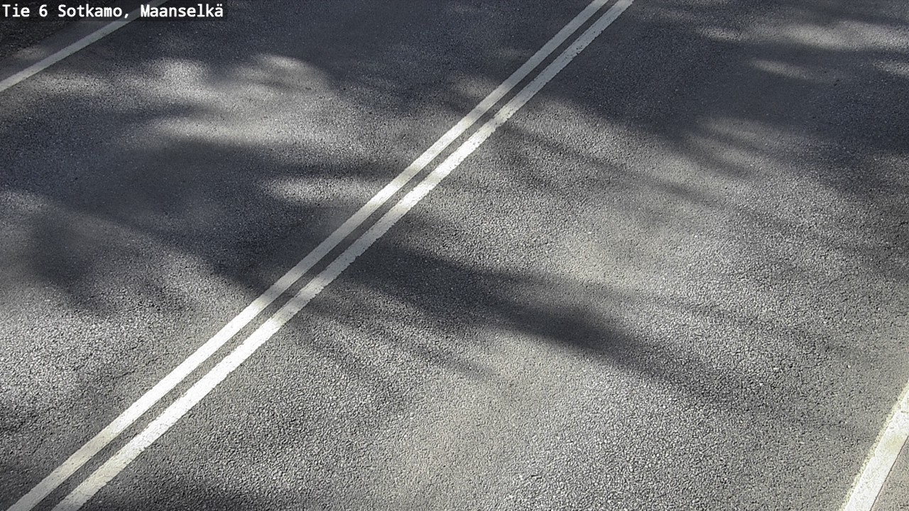Weather Camera Image Väg 6 Sotkamo, Maanselkä, Sotkamo, Kainuu