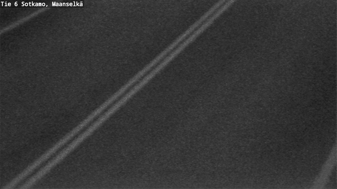 Weather Camera Image Väg 6 Sotkamo, Maanselkä, Sotkamo, Kainuu