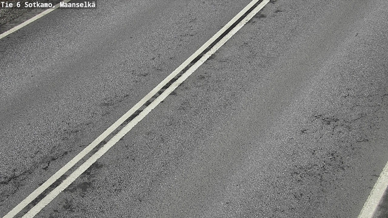 Weather Camera Image Väg 6 Sotkamo, Maanselkä, Sotkamo, Kainuu