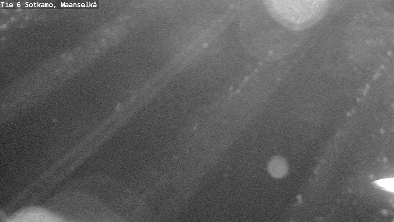 Weather Camera Image Väg 6 Sotkamo, Maanselkä, Sotkamo, Kainuu