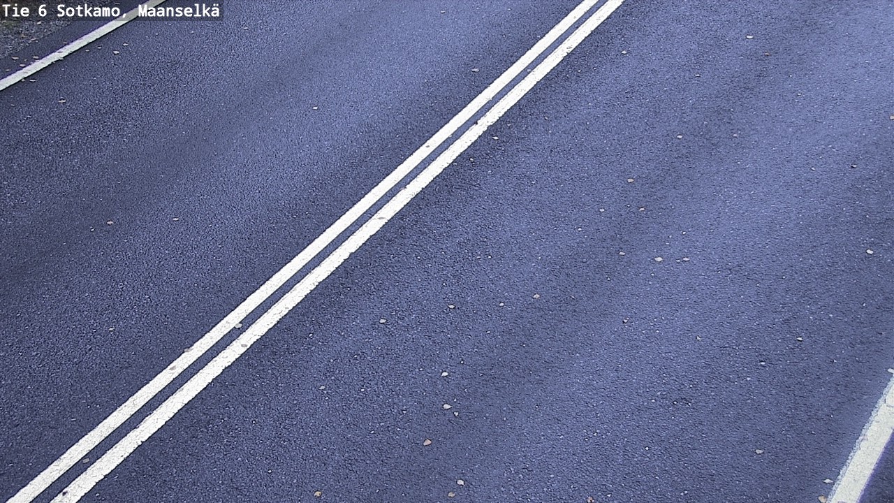 Weather Camera Image Road 6 Sotkamo, Maanselkä, Sotkamo, Kainuu