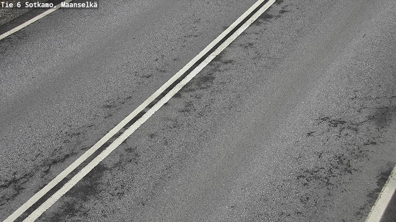 Weather Camera Image Väg 6 Sotkamo, Maanselkä, Sotkamo, Kainuu