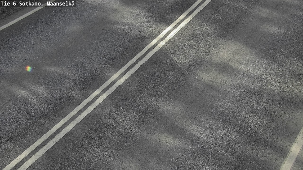 Weather Camera Image Väg 6 Sotkamo, Maanselkä, Sotkamo, Kainuu