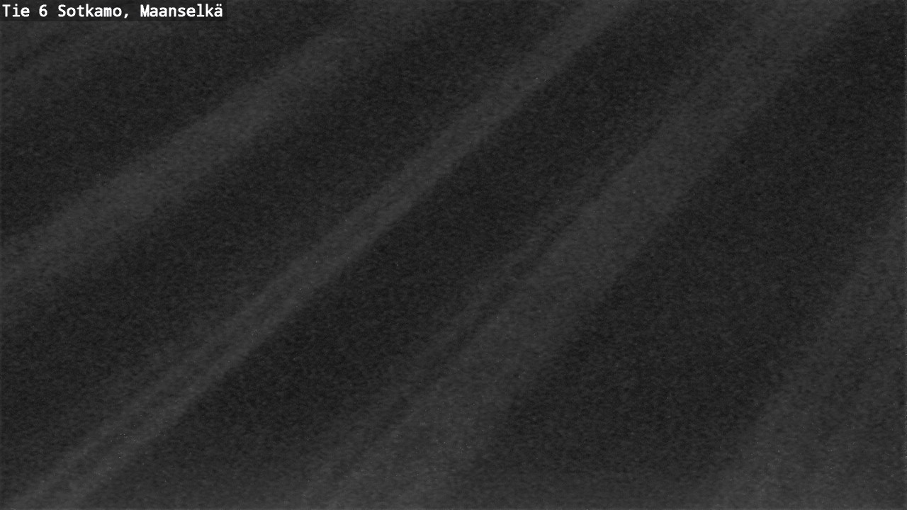 Weather Camera Image Väg 6 Sotkamo, Maanselkä, Sotkamo, Kainuu