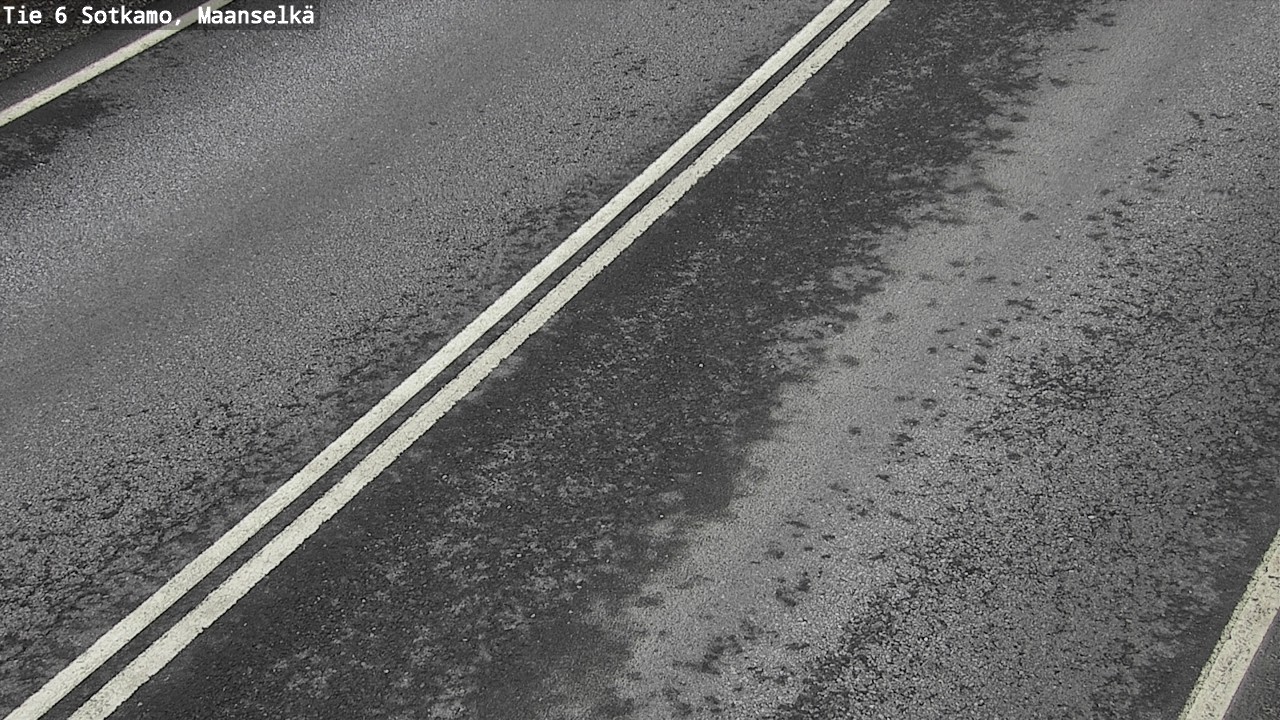 Weather Camera Image Väg 6 Sotkamo, Maanselkä, Sotkamo, Kainuu