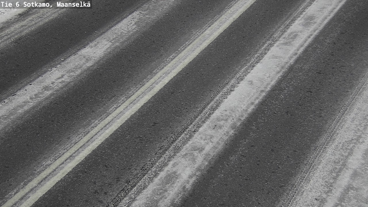 Weather Camera Image Väg 6 Sotkamo, Maanselkä, Sotkamo, Kainuu