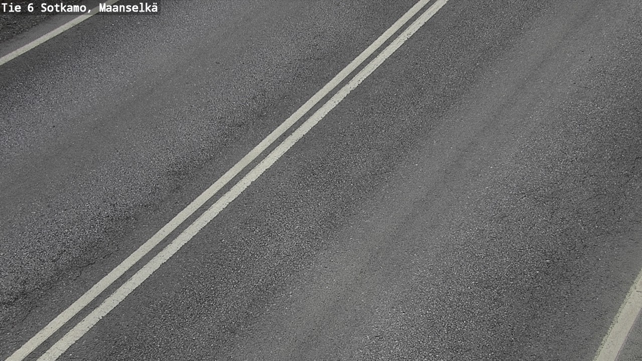 Weather Camera Image Väg 6 Sotkamo, Maanselkä, Sotkamo, Kainuu