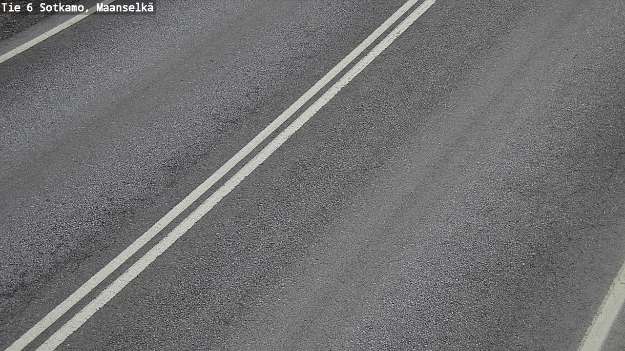 Weather Camera Image Väg 6 Sotkamo, Maanselkä, Sotkamo, Kainuu