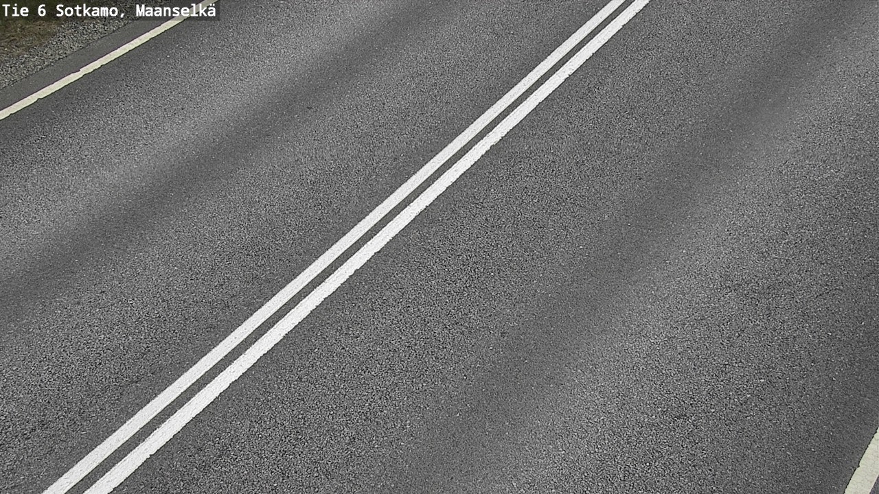 Weather Camera Image Väg 6 Sotkamo, Maanselkä, Sotkamo, Kainuu