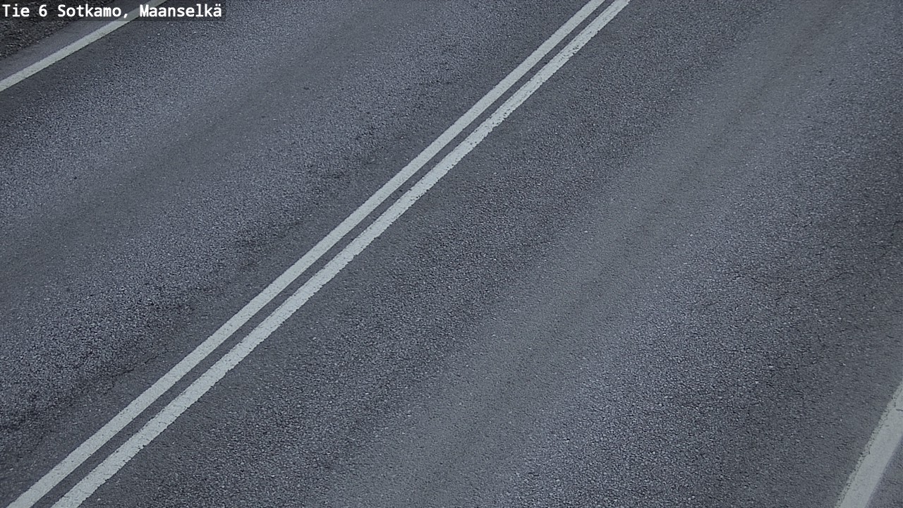Weather Camera Image Väg 6 Sotkamo, Maanselkä, Sotkamo, Kainuu