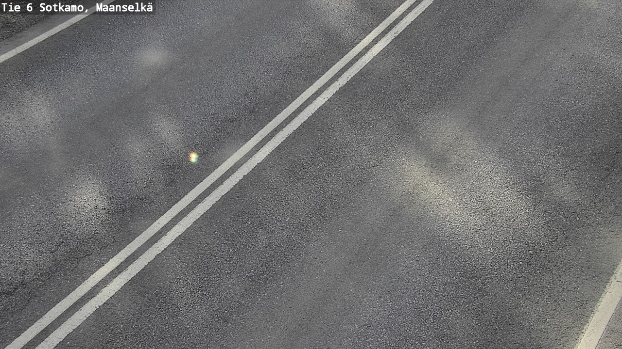 Weather Camera Image Väg 6 Sotkamo, Maanselkä, Sotkamo, Kainuu