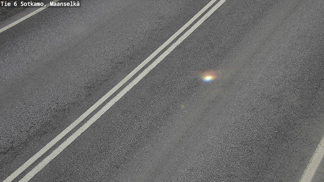 Weather Camera Image Väg 6 Sotkamo, Maanselkä, Sotkamo, Kainuu