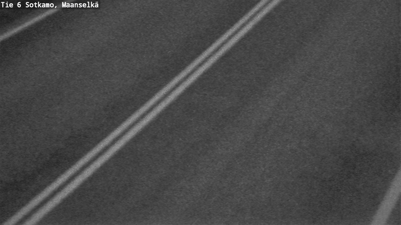 Weather Camera Image Väg 6 Sotkamo, Maanselkä, Sotkamo, Kainuu