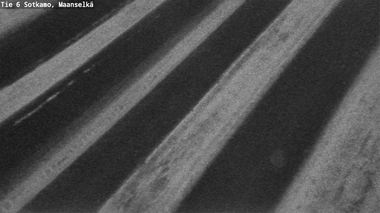 Weather Camera Image Väg 6 Sotkamo, Maanselkä, Sotkamo, Kainuu