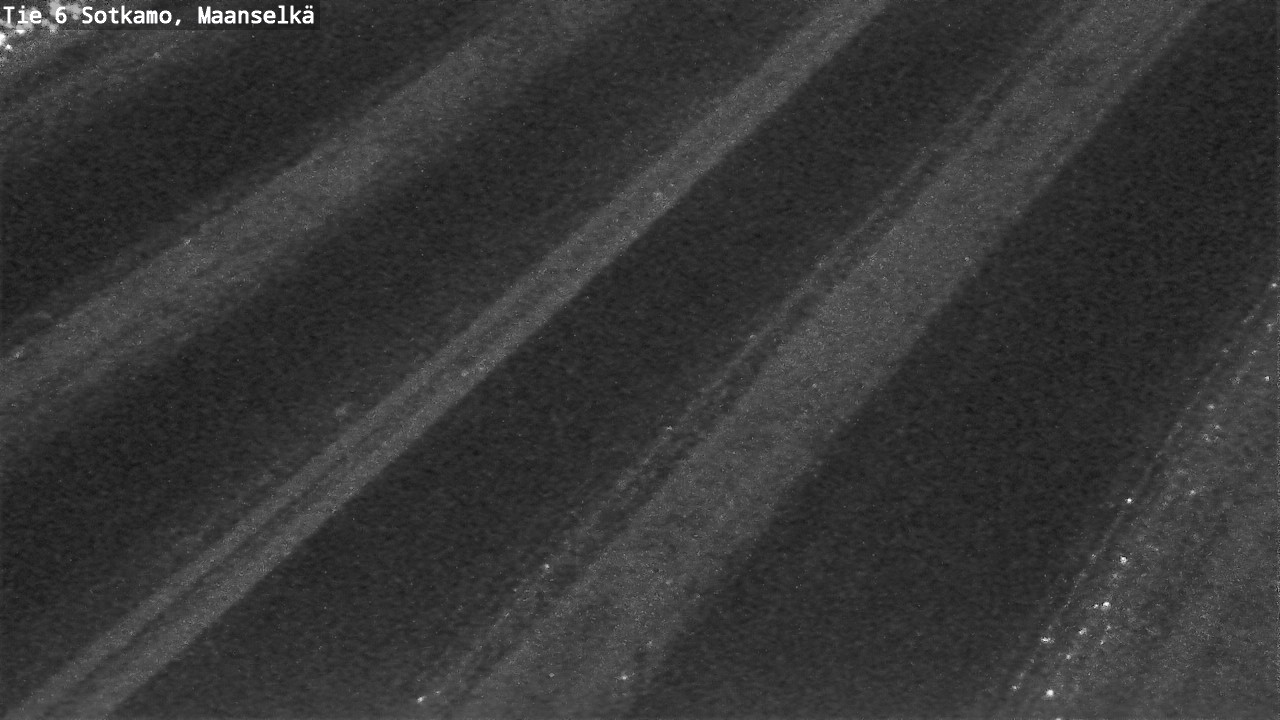 Weather Camera Image Väg 6 Sotkamo, Maanselkä, Sotkamo, Kainuu