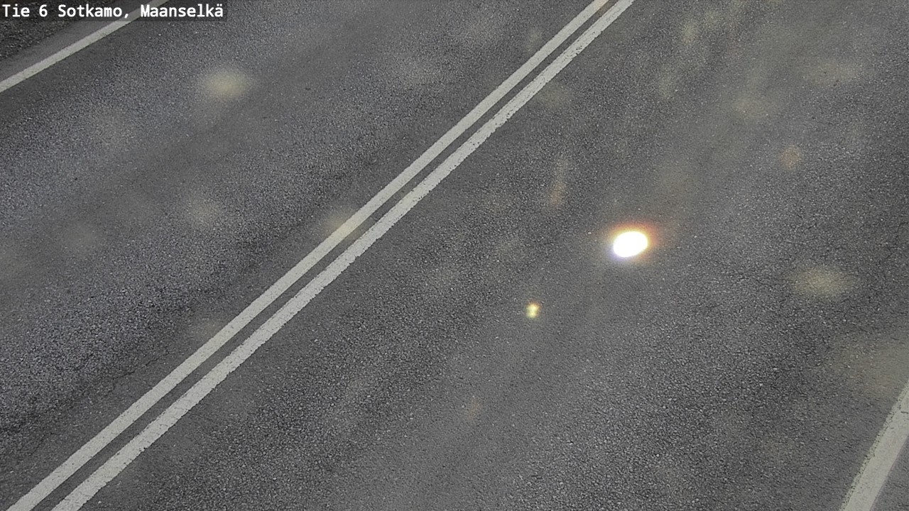 Weather Camera Image Väg 6 Sotkamo, Maanselkä, Sotkamo, Kainuu