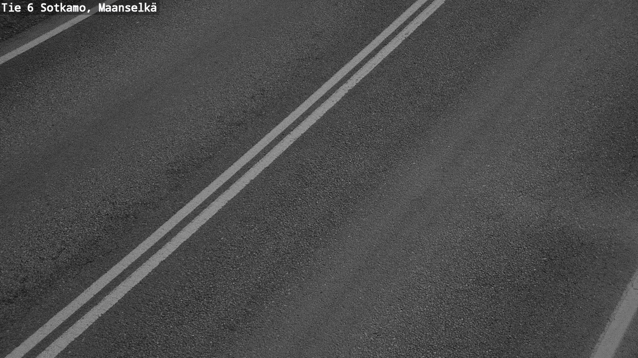 Weather Camera Image Väg 6 Sotkamo, Maanselkä, Sotkamo, Kainuu