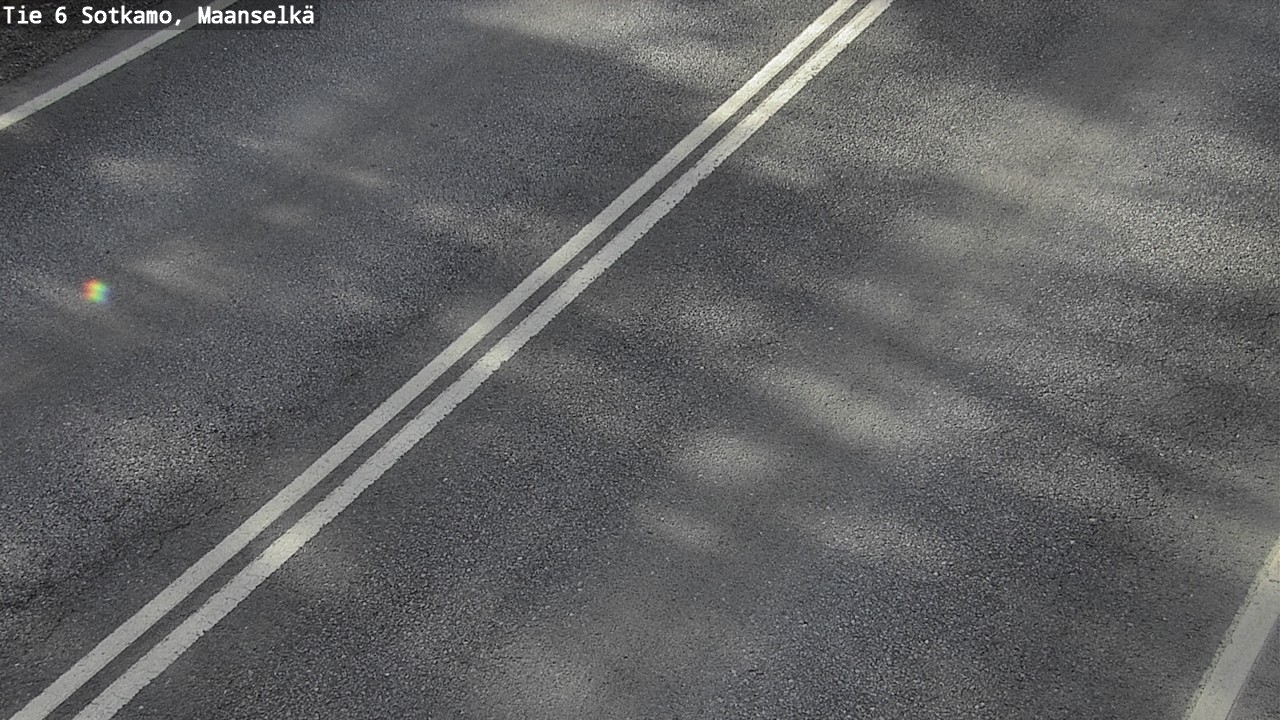 Weather Camera Image Väg 6 Sotkamo, Maanselkä, Sotkamo, Kainuu