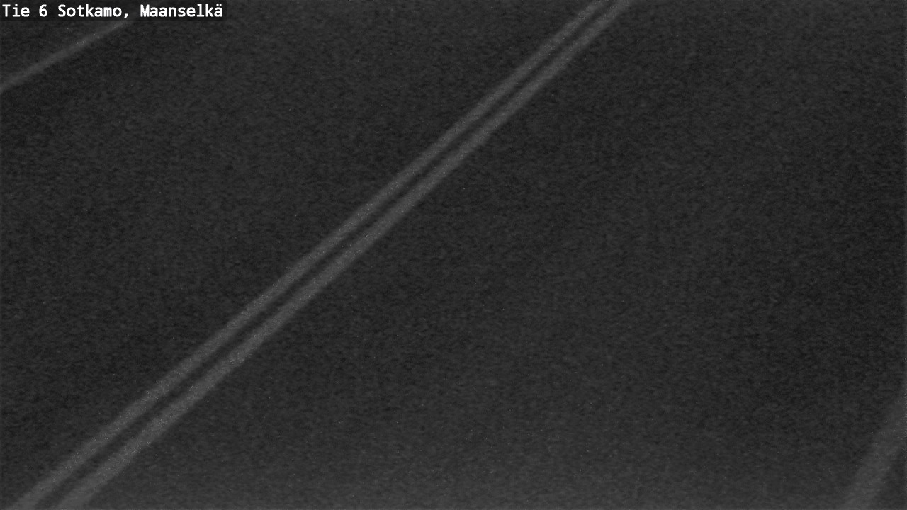 Weather Camera Image Väg 6 Sotkamo, Maanselkä, Sotkamo, Kainuu