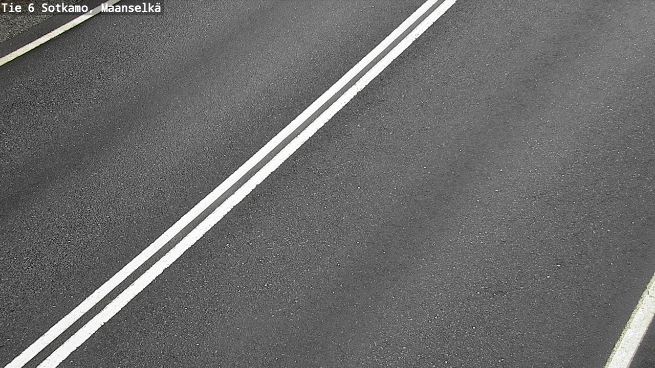Weather Camera Image Väg 6 Sotkamo, Maanselkä, Sotkamo, Kainuu