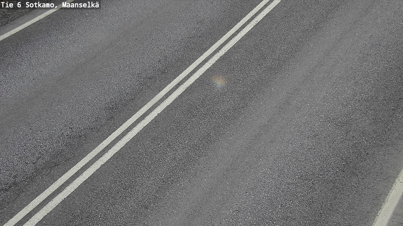 Weather Camera Image Väg 6 Sotkamo, Maanselkä, Sotkamo, Kainuu
