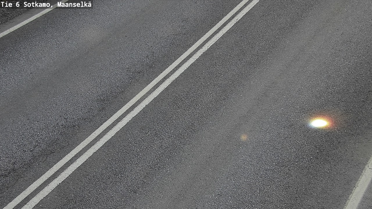 Weather Camera Image Väg 6 Sotkamo, Maanselkä, Sotkamo, Kainuu