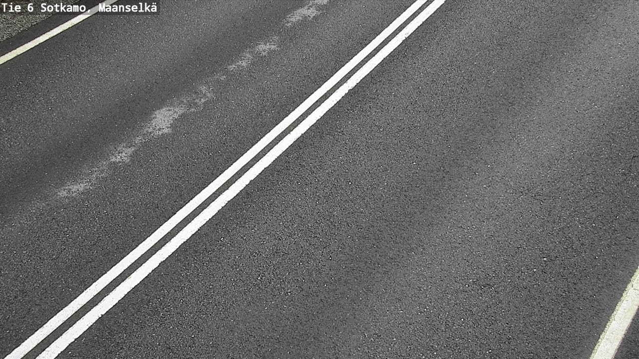 Weather Camera Image Väg 6 Sotkamo, Maanselkä, Sotkamo, Kainuu