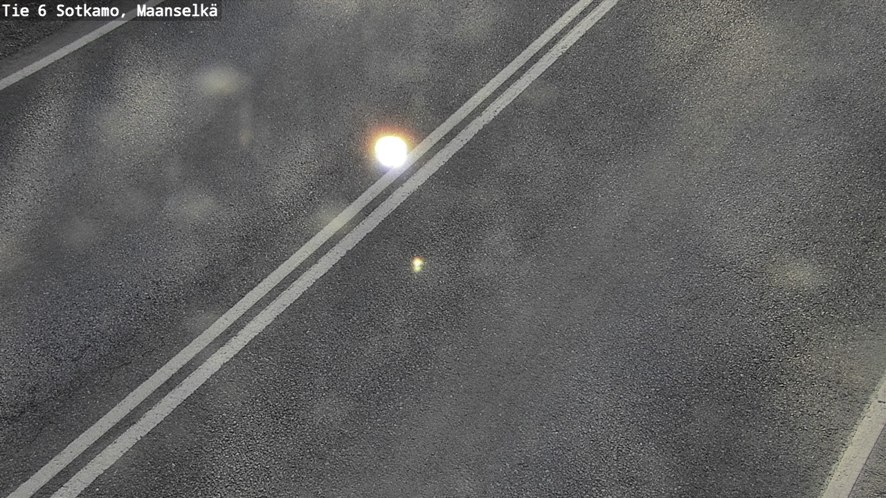 Weather Camera Image Väg 6 Sotkamo, Maanselkä, Sotkamo, Kainuu