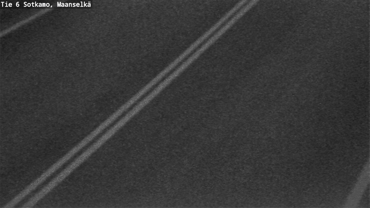 Weather Camera Image Väg 6 Sotkamo, Maanselkä, Sotkamo, Kainuu