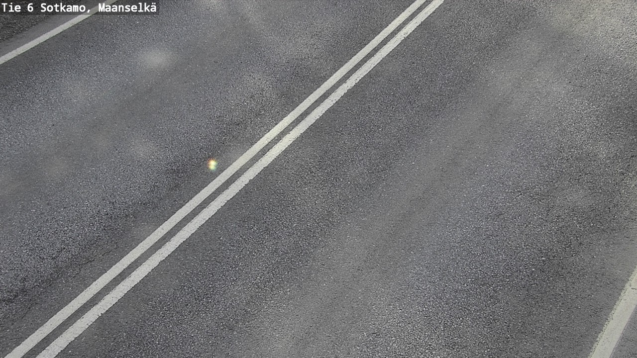 Weather Camera Image Väg 6 Sotkamo, Maanselkä, Sotkamo, Kainuu