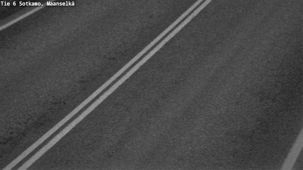 Weather Camera Image Väg 6 Sotkamo, Maanselkä, Sotkamo, Kainuu