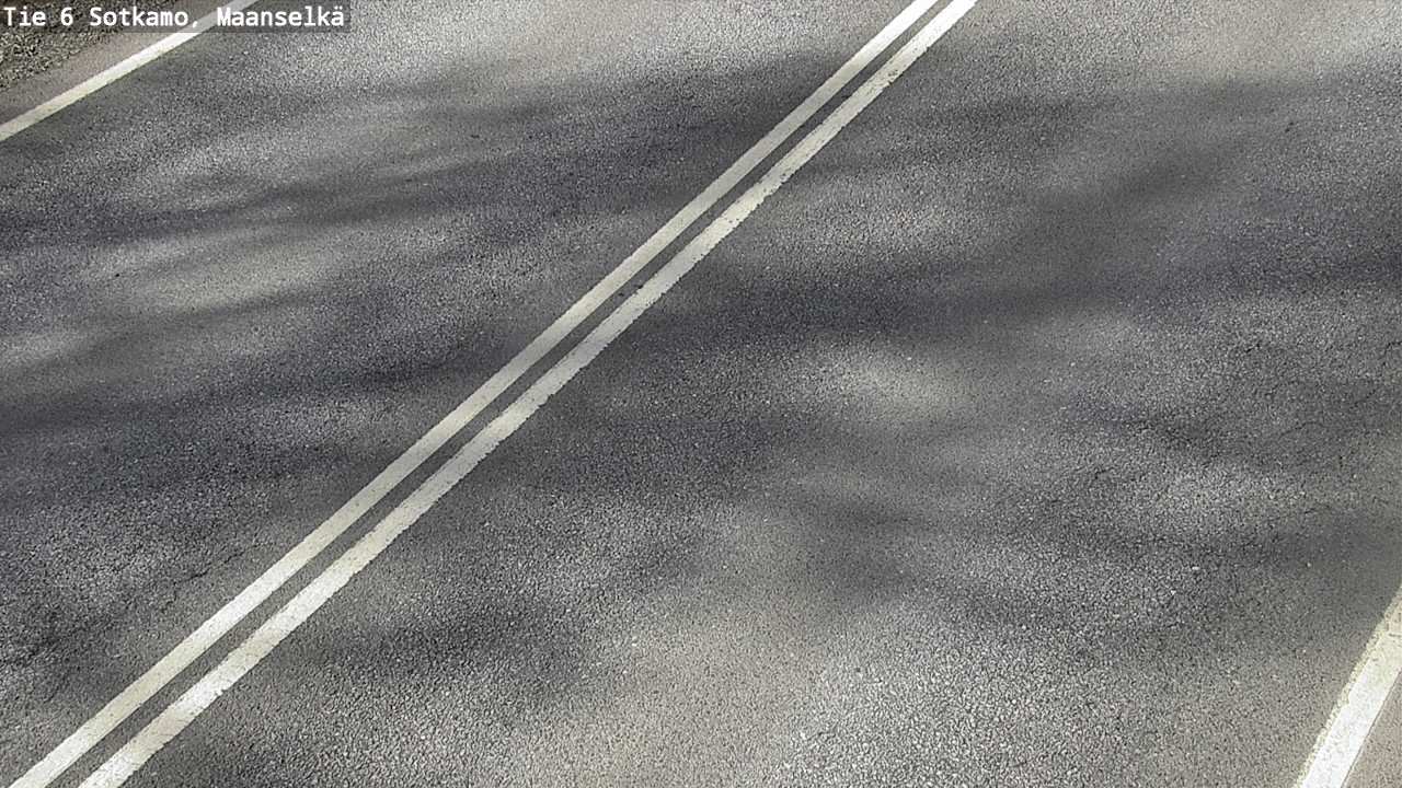 Weather Camera Image Väg 6 Sotkamo, Maanselkä, Sotkamo, Kainuu