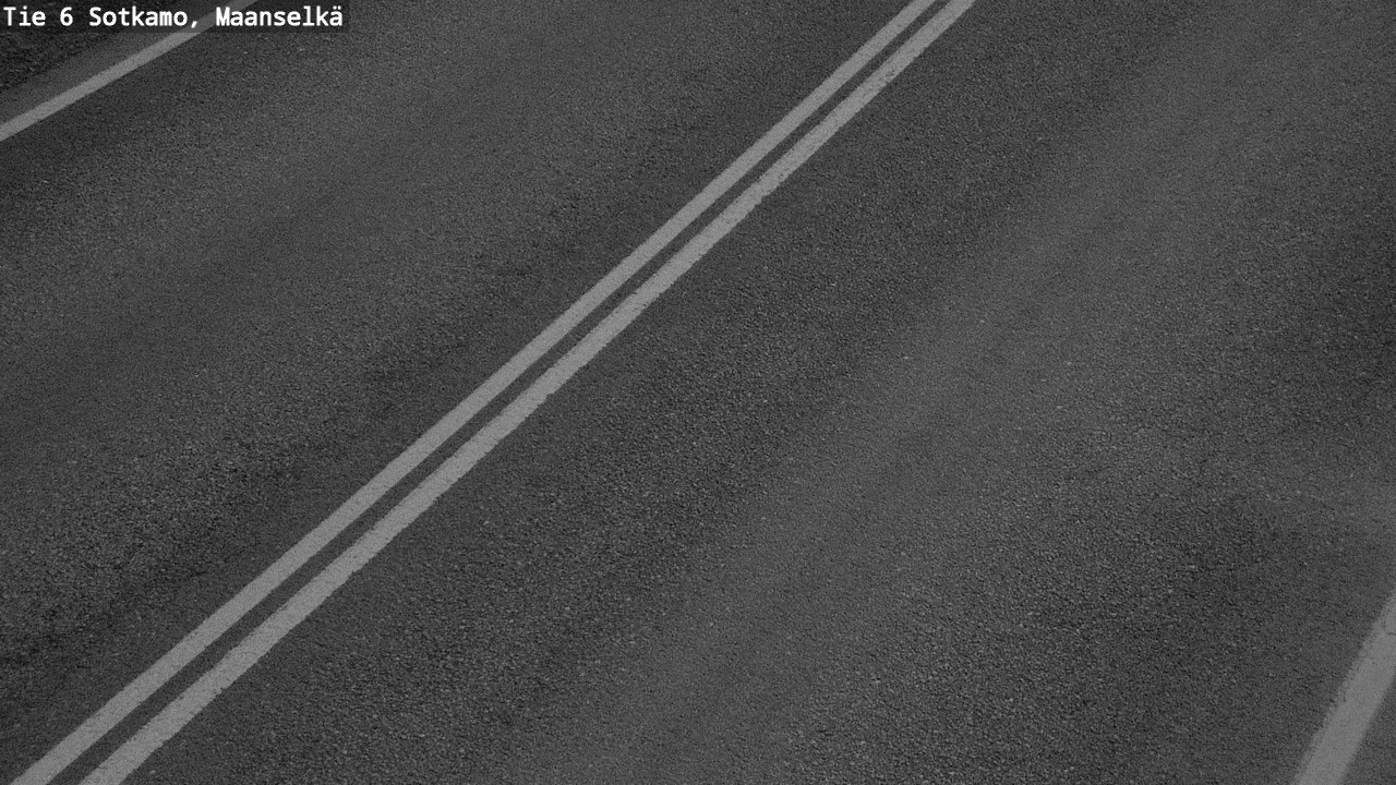 Weather Camera Image Väg 6 Sotkamo, Maanselkä, Sotkamo, Kainuu
