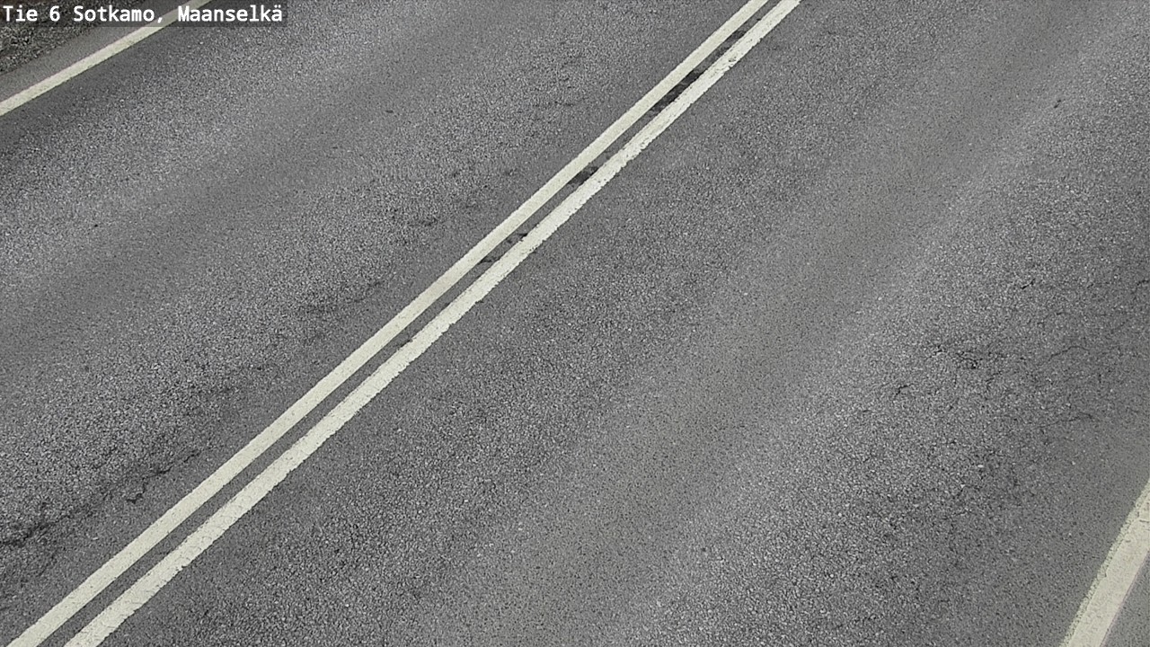 Weather Camera Image Väg 6 Sotkamo, Maanselkä, Sotkamo, Kainuu