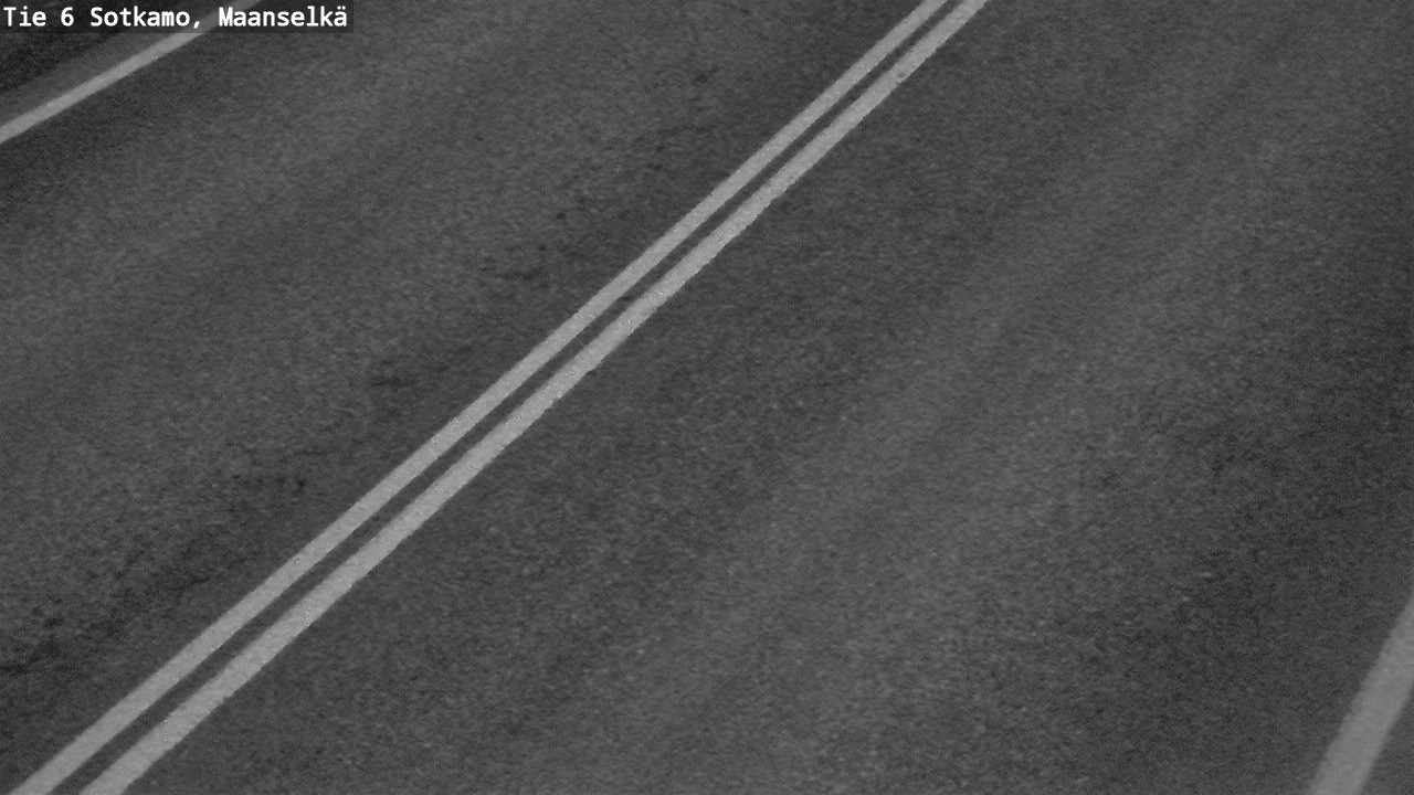 Weather Camera Image Väg 6 Sotkamo, Maanselkä, Sotkamo, Kainuu