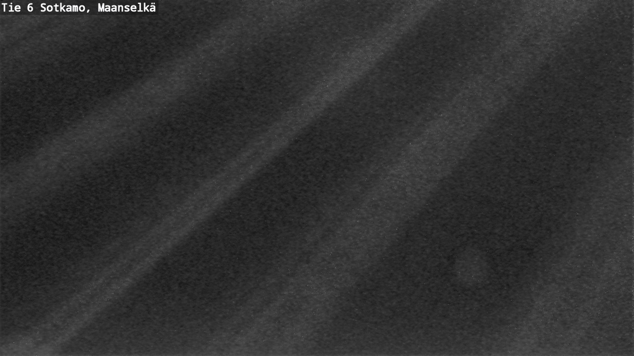 Weather Camera Image Väg 6 Sotkamo, Maanselkä, Sotkamo, Kainuu