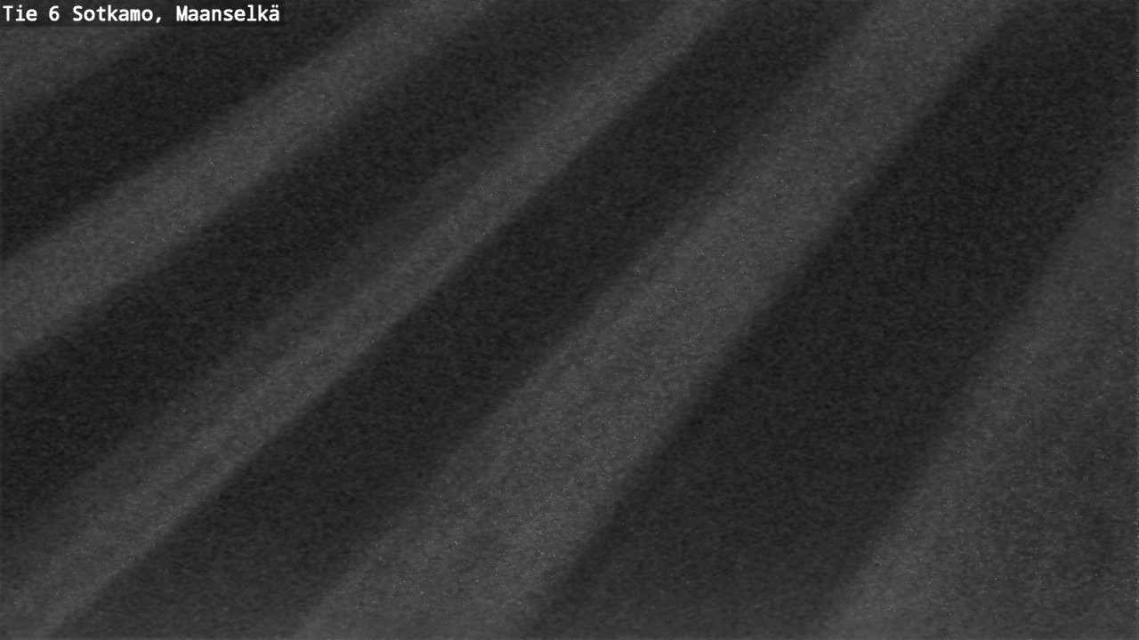 Weather Camera Image Väg 6 Sotkamo, Maanselkä, Sotkamo, Kainuu