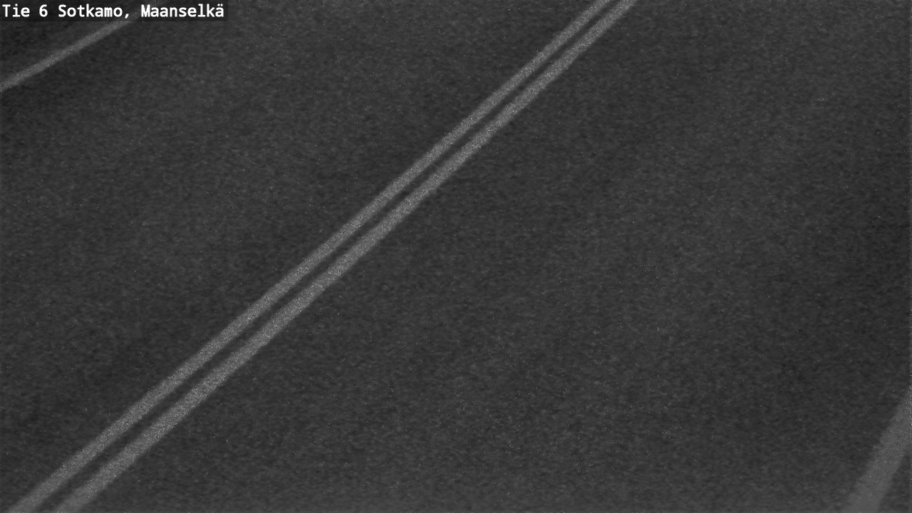Weather Camera Image Väg 6 Sotkamo, Maanselkä, Sotkamo, Kainuu