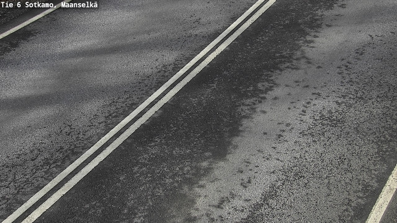 Weather Camera Image Väg 6 Sotkamo, Maanselkä, Sotkamo, Kainuu
