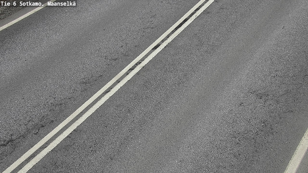 Weather Camera Image Väg 6 Sotkamo, Maanselkä, Sotkamo, Kainuu