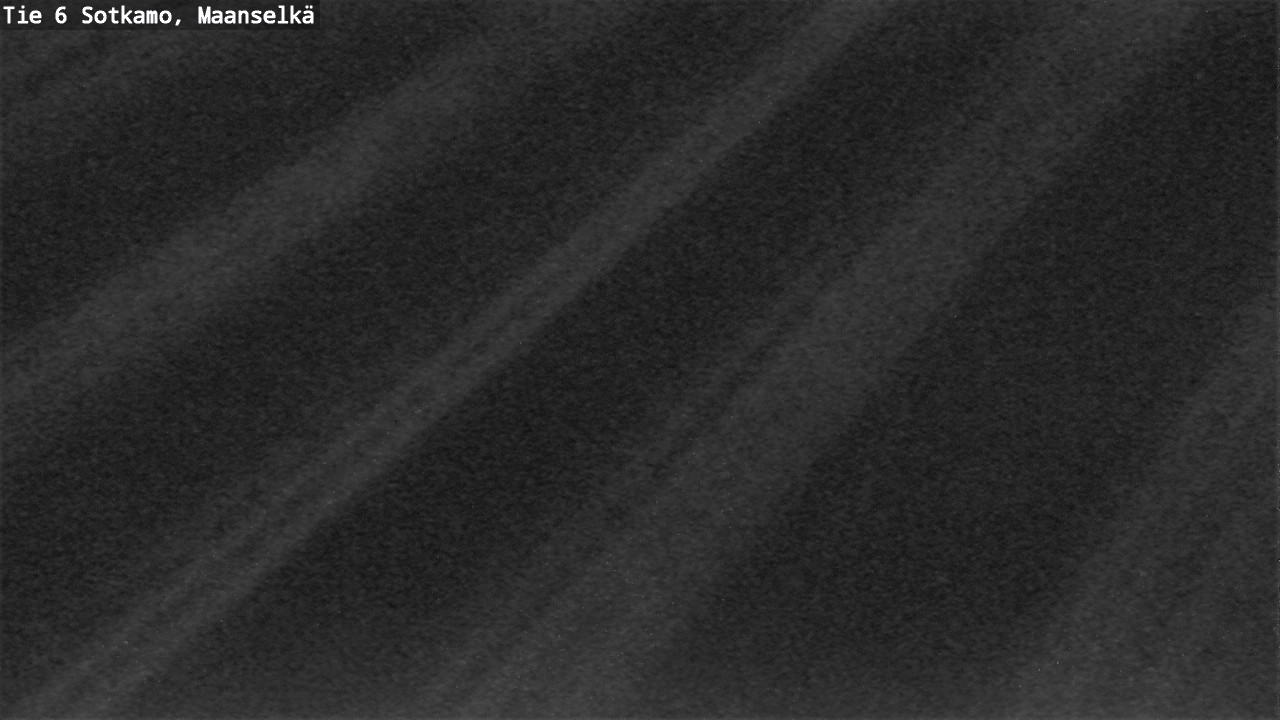Weather Camera Image Väg 6 Sotkamo, Maanselkä, Sotkamo, Kainuu