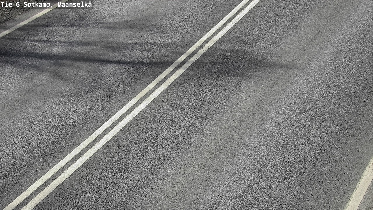Weather Camera Image Väg 6 Sotkamo, Maanselkä, Sotkamo, Kainuu